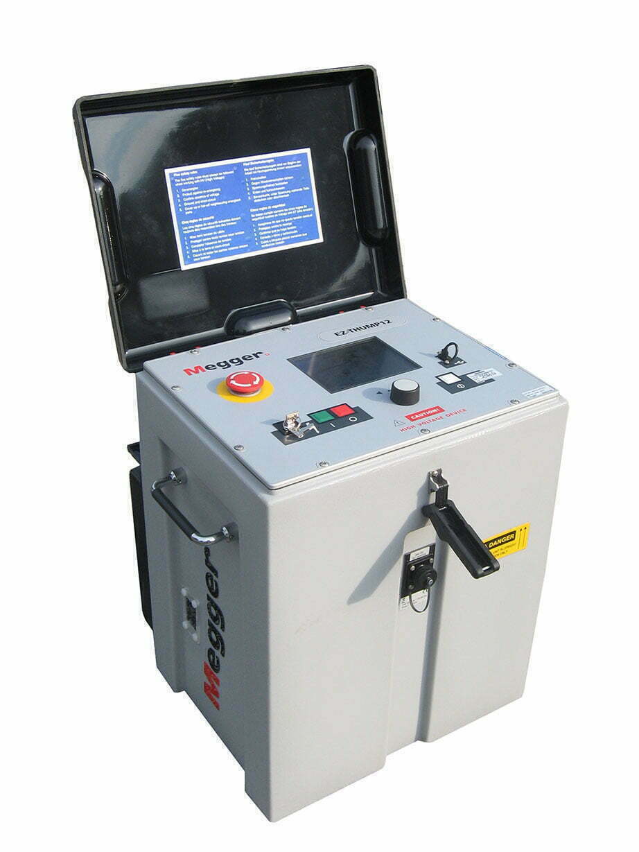 Megger Portable Fault location system for LV and MV NETWORKS EZ-THUMP 3 KV, EZ-THUMP 4KV dan EZ-THUMP 12 KV