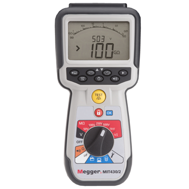 jual megger insulation tester mit400:2