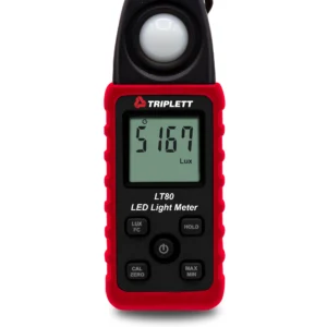 Triplett LT80 LED Light Meter 400K LUX