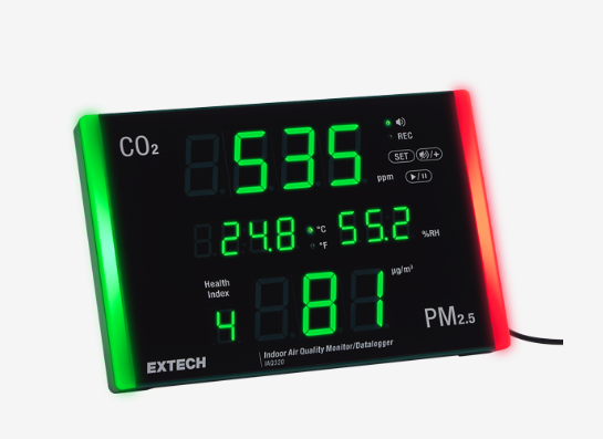 Extech IAQ320 Indoor Air Quality Monitor and Datalogger PM2.5