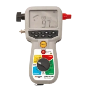 Megger DLRO-H200 Handheld Micro-ohmmeter 200 A
