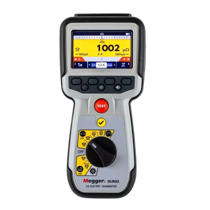 Megger DLRO2 Low Resistance Ohmmeter 2 A Portabel