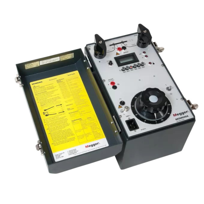 Megger MOM600A Micro-ohmmeter 600 A untuk Uji Kontak